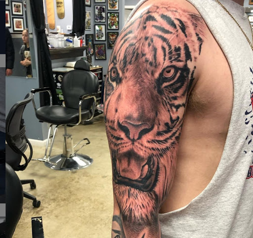 Explore tattoo ideas with son's name, creative tattoo ideas in Saint Louis, available at Alchemy Tattoo Collective - Central West End