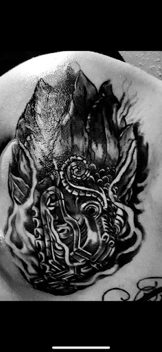 Explore the 1975 tattoo ideas, creative tattoo ideas in Rogers, available at Ink Solutions Tattoo