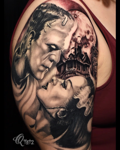 Find tattoo ideas for the back for your next unique tattoo in Los Angeles at Reservoir Tattoo Studio