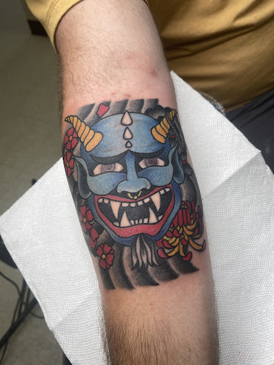 Explore weed plant tattoo ideas, creative tattoo ideas in Elkin, available at Black Bear Tattoo