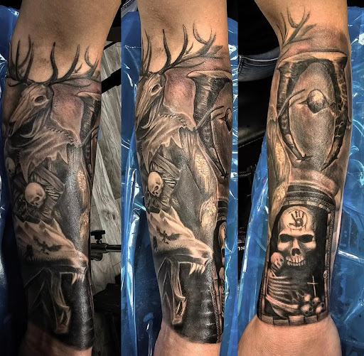 Explore alaska tattoo ideas, creative tattoo ideas in Kenosha, available at Kenosha Tattoo Company