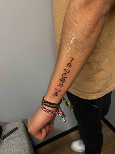 Explore archangel gabriel tattoo ideas, creative tattoo ideas in Idaho Falls, available at Sinner Tattoo Studio