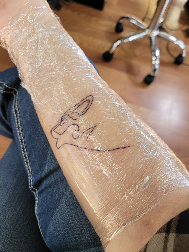 Explore free spirit tattoo ideas, creative tattoo ideas in Modesto, available at The Golden Rose Tattoo