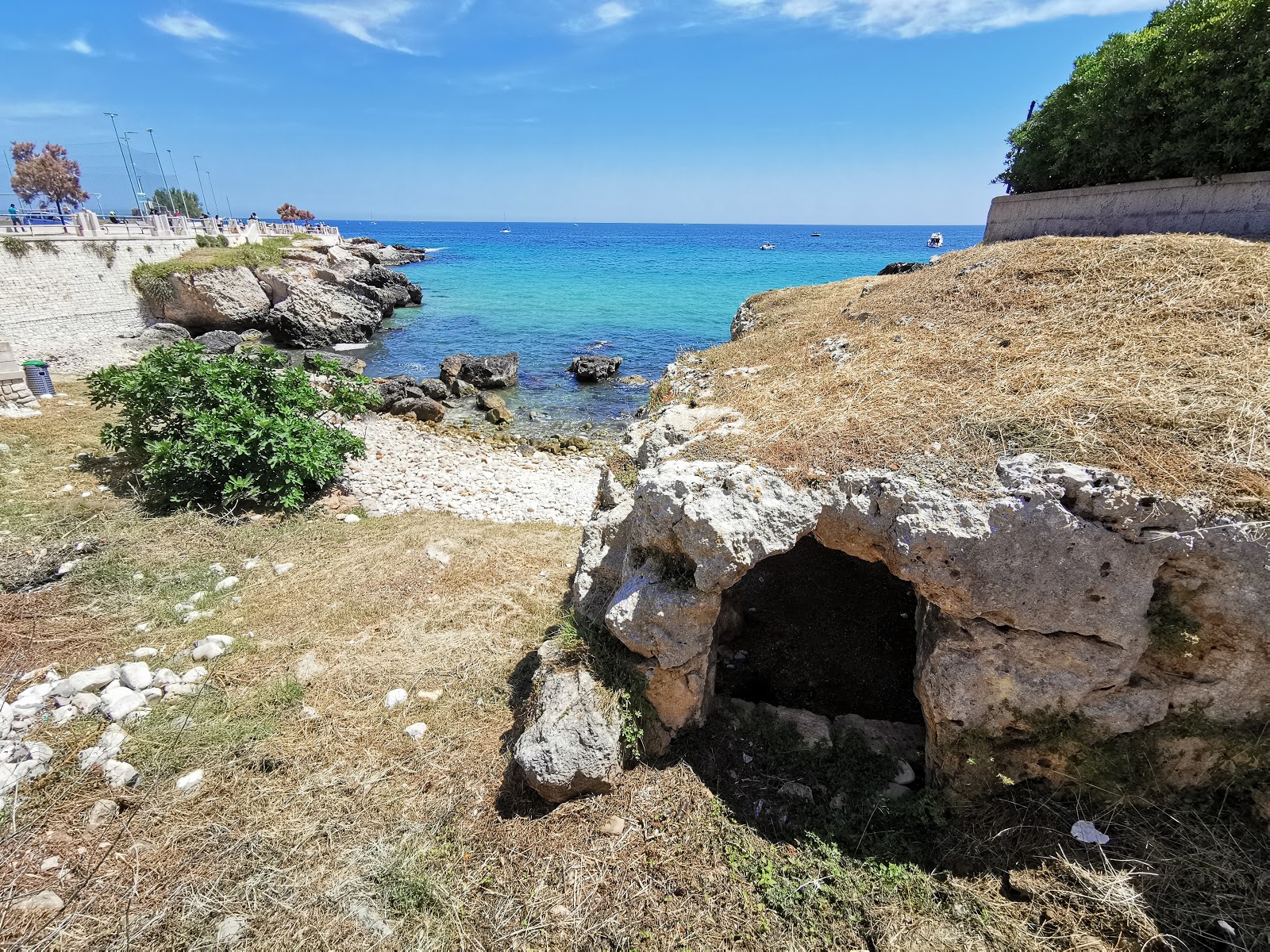 Foto de Cala Cozze - recomendado para viajantes em família com crianças