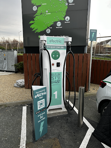 Applegreen Electric Charging Station in Malahide, Co. Dublin