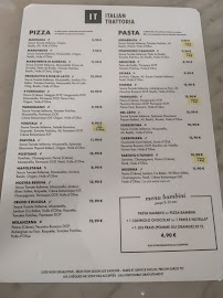 Restaurant italien IT - Italian Trattoria Brétigny à Brétigny-sur-Orge (le menu)