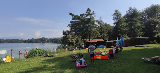 Spiaggia di Camping Lago di Monate