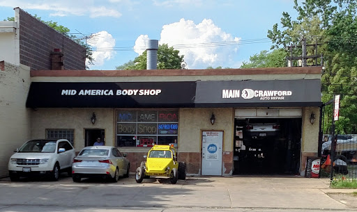 Auto Body Shop «Mid America Body Shop & Complete Auto Repair», reviews and photos, 2323 Main St, Evanston, IL 60202, USA