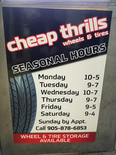 Magasin de pneus Cheap Thrills Wheels & Tires à Milton (ON) | AutoDir