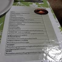 Menu du Bar Trattoria Pizzeria La Valle à Ottone Soprano