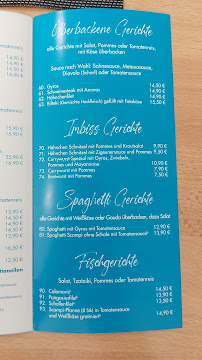 Menu du Taverna Grill Imbiss - Der Grieche à Bremerhaven