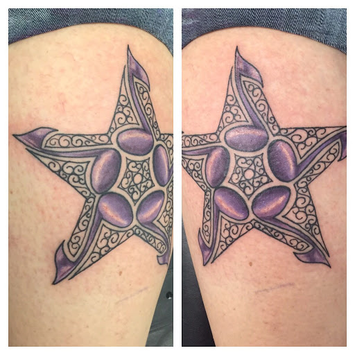 Explore funny matching tattoo ideas, creative tattoo ideas in College Station, available at Big Daddys Tattoo Studio Renu Laser Removal