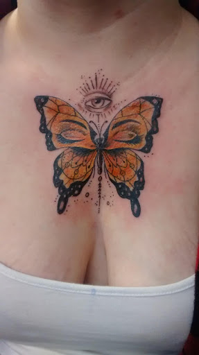 Explore son's name tattoo ideas, creative tattoo ideas in Brookfield, available at Life Is Good Tattoo & Piercing