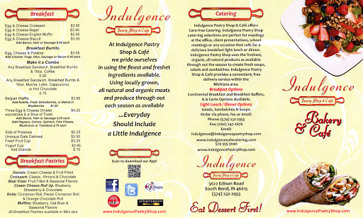Coffee Shop «Indulgence Pastry Shop, Desserts & Cakes», reviews and photos, 303 Florence Ave, Granger, IN 46530, USA