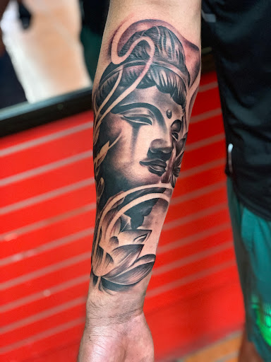 Explore male back tattoo ideas, creative tattoo ideas in El Paso, available at Estilo Firme Tattoo Co.