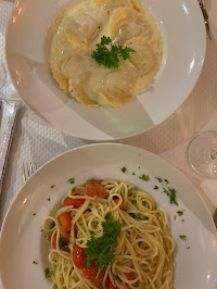Pâtes à la carbonara du Restaurant italien Piccolo Mondo à Neuilly-sur-Seine - n°1