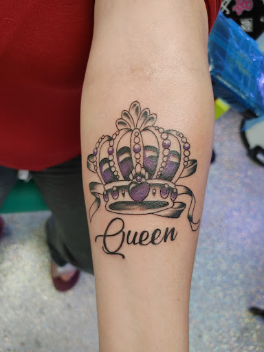 Explore one of one tattoo ideas, creative tattoo ideas in Houston, available at The Neon Jackal Tattoo