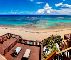Foto von Shacks beach und die siedlung