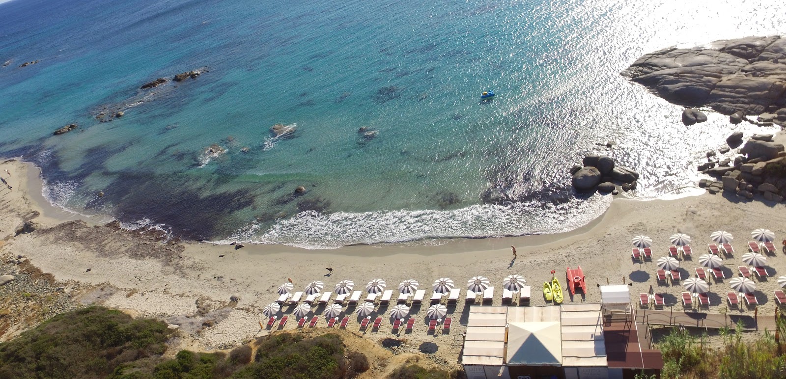 Photo of Sant'Elmo Beach and the settlement