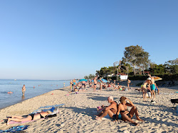 Fotografie cu Hanioti Beach cu nivelul de curățenie destul de curat