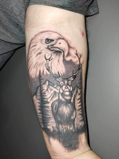Explore cross hand tattoo ideas, creative tattoo ideas in Scottsboro, available at Scottsboro Ink Therapy Tattoo Studio