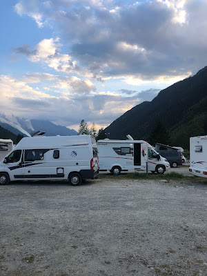 aire de services camping car à Chamonix-Mont-Blanc