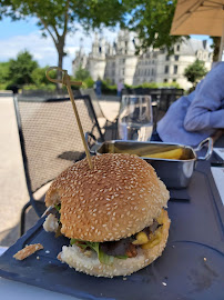 Hamburger du Restaurant français Les Armes Du Château à Chambord - n°13