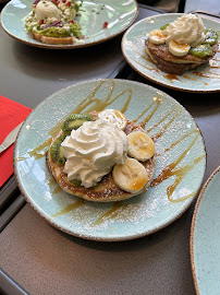 Pancake à la banane du Saladerie CHOP N' SHAKE - Bar à salade, Brunch à Lyon - n°2