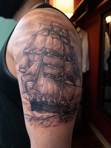 Explore ocean tattoo ideas for females, creative tattoo ideas in Worcester, available at The Hidden Gem Private Tattoo Studio