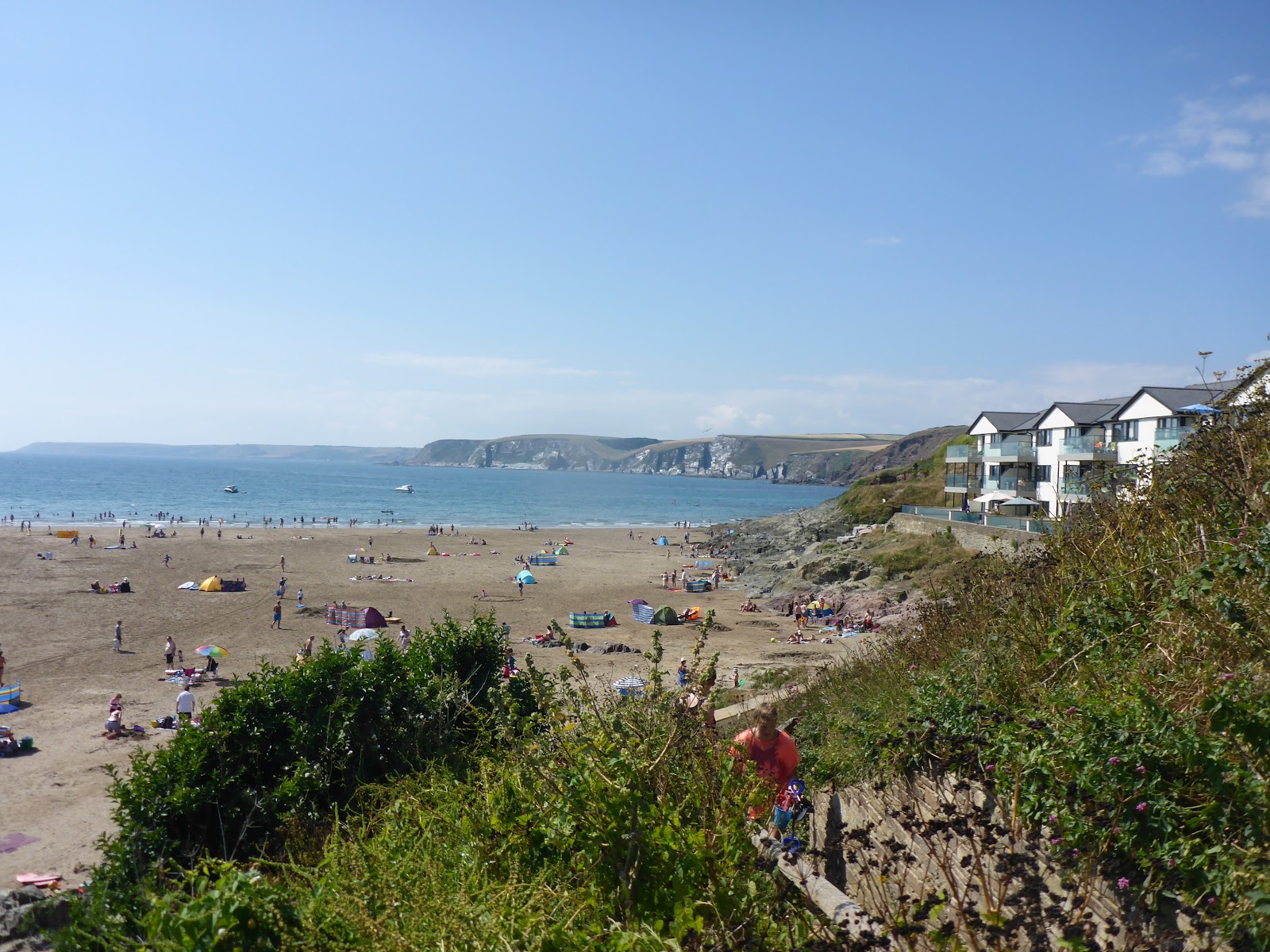 Foto van Bigbury Beach - populaire plek onder ontspanningskenners