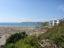 Foto van Bigbury Beach - populaire plek onder ontspanningskenners