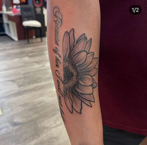 Explore ancient roman tattoo ideas, creative tattoo ideas in Clinton, available at Black Relic Tattoo