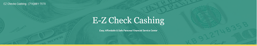 EZ Check Cashing, 380 Connecticut St, Buffalo, NY 14213, Check Cashing Service