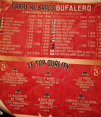 Bufalero à Rome menu