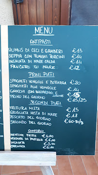 Osteria-Pizzeria Il Faro à Talamone menu