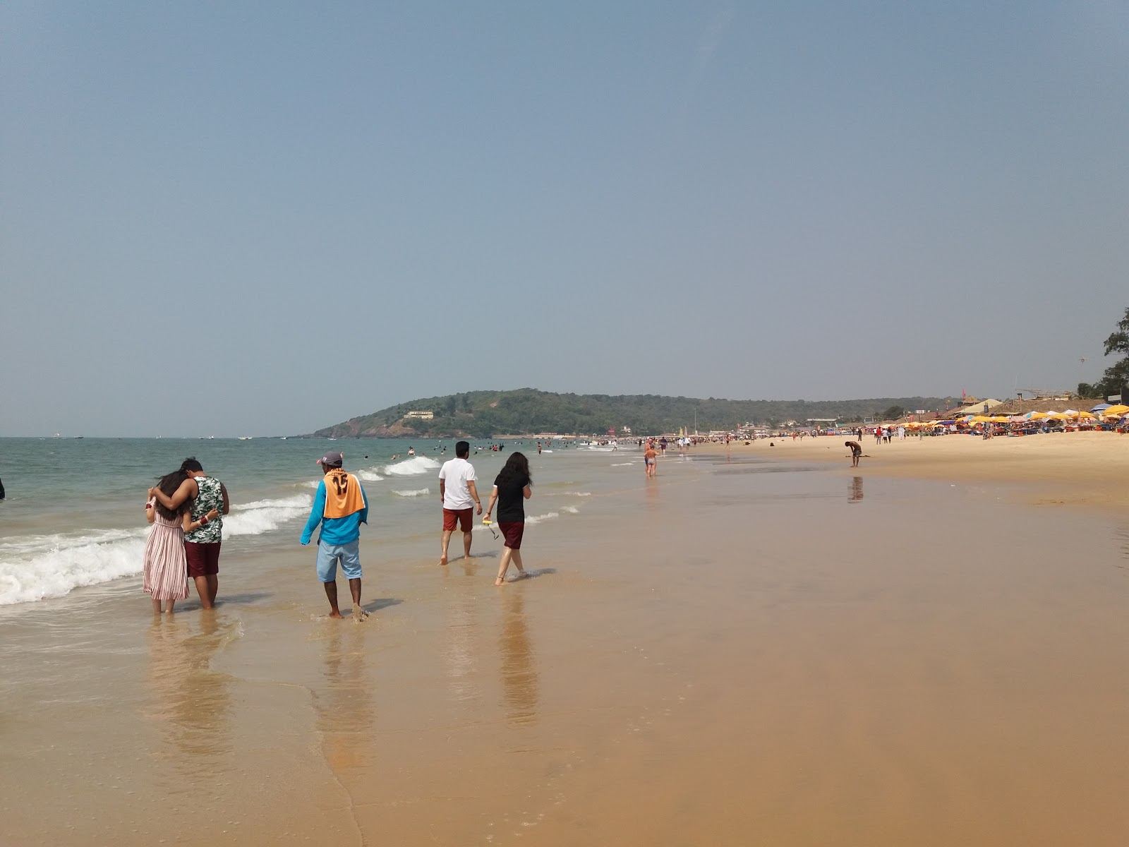 Φωτογραφία του Baga Beach με επίπεδο καθαριότητας πολύ καθαρό