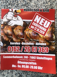 Menu du Can-Grill Hähnchengill à Sindelfingen