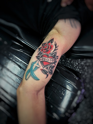 Explore inner wrist tattoo ideas, creative tattoo ideas in Fort Myers, available at Loyal 2 The Coil Tattoos & Piercings (Edison Mall Location Entrance F)