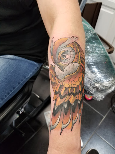 Explore pet memory tattoo ideas, creative tattoo ideas in Toms River, available at Drop N Ink Tattoo Shop