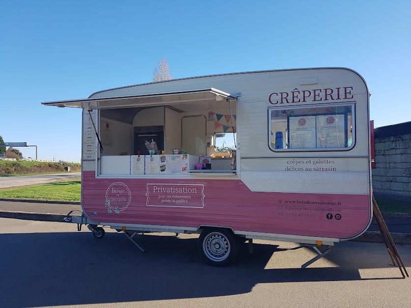 Food truck traiteur crêpes à domicile - Balade en sarrasin à Erdeven