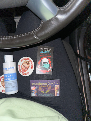 Explore portrait sleeve tattoo ideas, creative tattoo ideas in Arlington, available at The Chosen One Ink