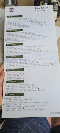 Bella Vista | Ristorante Pizzeria à Peschiera del Garda menu