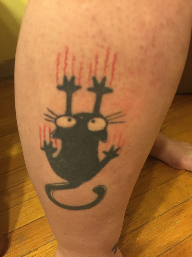 Explore dragon head tattoo ideas, creative tattoo ideas in Alton, available at Off the Wall Tattoo