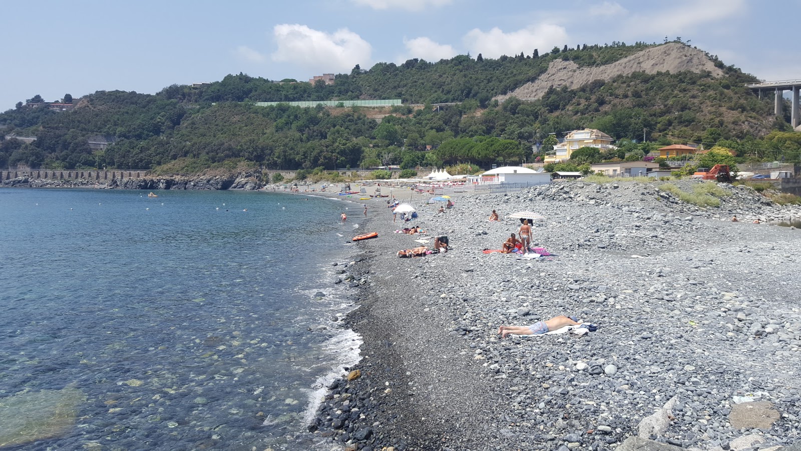 Foto von Spiaggia Lungomare mit teilweise sauber Sauberkeitsgrad