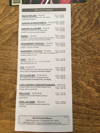 Winery «Merritt Estate Winery Inc», reviews and photos, 2264 King Rd, Forestville, NY 14062, USA