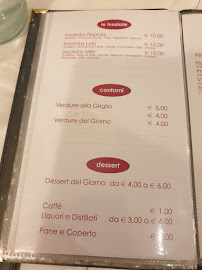 Ristorante San Pellegrino à Spilamberto menu