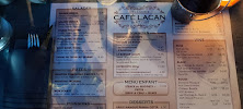 Restaurant Café Lacan à Antibes - menu / carte