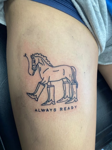 Explore tattoo ideas for death, creative tattoo ideas in Slippery Rock, available at Dinky Dachshund Tattoo Parlor