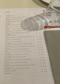 Luna Rossa à Senigallia carte