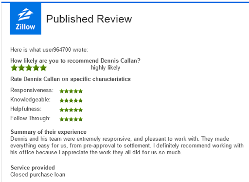 Mortgage Lender «The Dennis Callan Team at Keystone Funding», reviews and photos